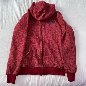 Red Boss Hugo Zip-Up